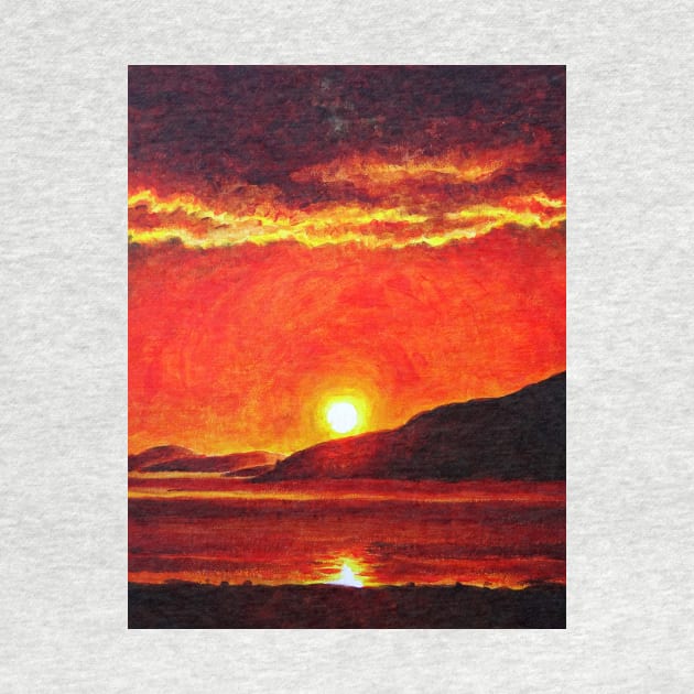 Ullapool Sunset by Paul Mudie